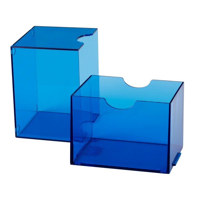 Dragon Shield - Strongbox Box - Clear Blue