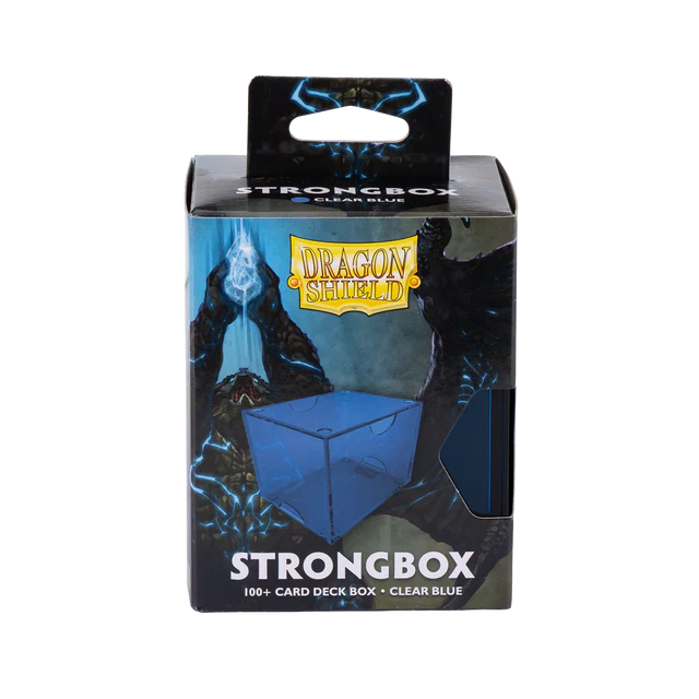Dragon Shield - Strongbox Box - Clear Blue
