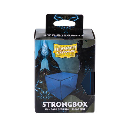 Dragon Shield - Strongbox Box - Clear Blue