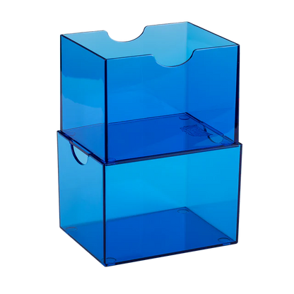 Dragon Shield - Strongbox Box - Clear Blue