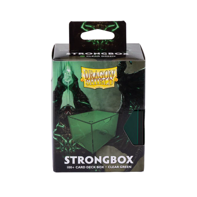 Dragon Shield - Strongbox Box - Clear Green