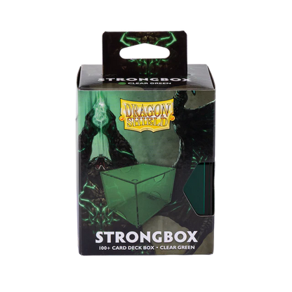 Dragon Shield - Strongbox Box - Clear Green