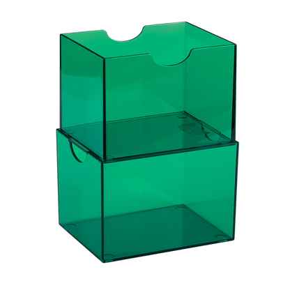 Dragon Shield - Strongbox Box - Clear Green