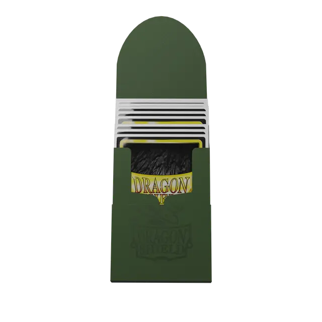 Dragon Shield - Cube Shell - Forest Green