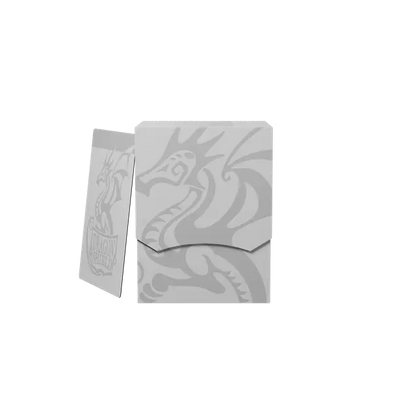 Dragon Shield - Deck Shell - Ashen White