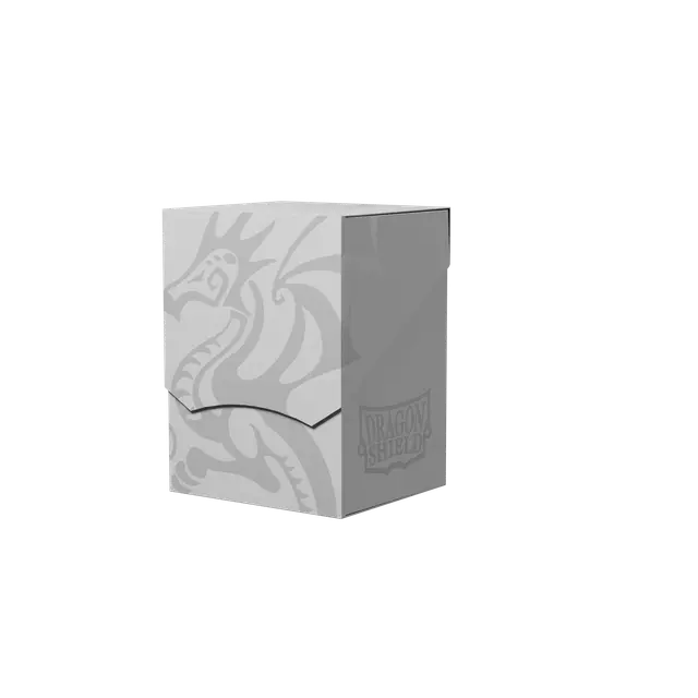 Dragon Shield - Deck Shell - Ashen White
