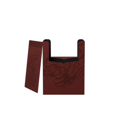 Dragon Shield - Deck Shell - Blood Red