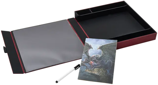 Dragon Shield - Player Companion - Blood Red