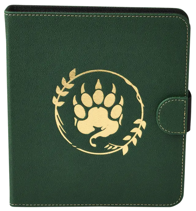 Dragon Shield - Spell Codex - Forest Green
