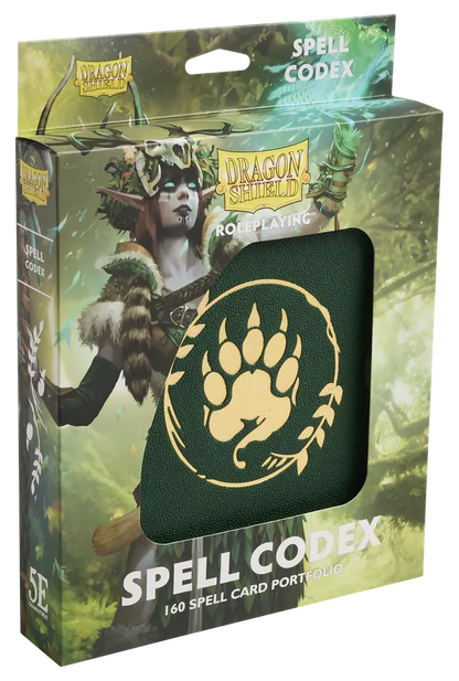 Dragon Shield - Spell Codex - Forest Green