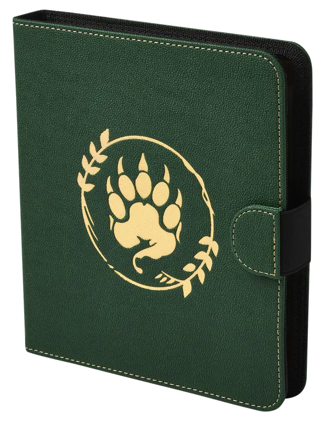 Dragon Shield - Spell Codex - Forest Green