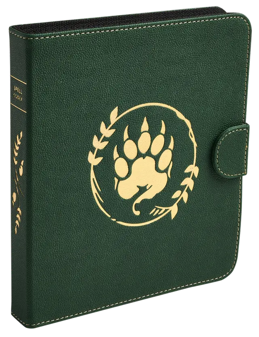 Dragon Shield - Spell Codex - Forest Green
