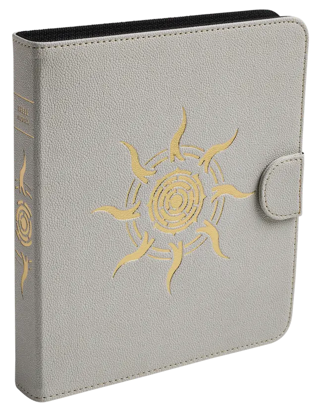 Dragon Shield - Spell Codex - Ashen White
