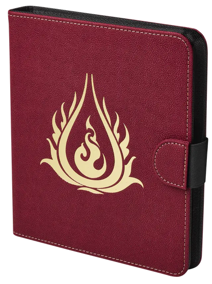 Dragon Shield - Spell Codex - Blood Red
