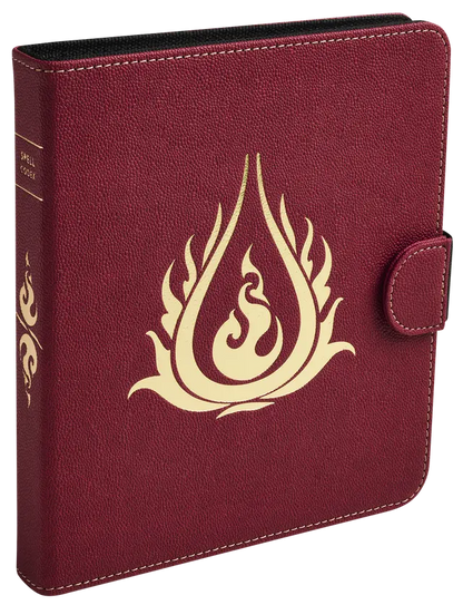 Dragon Shield - Spell Codex - Blood Red