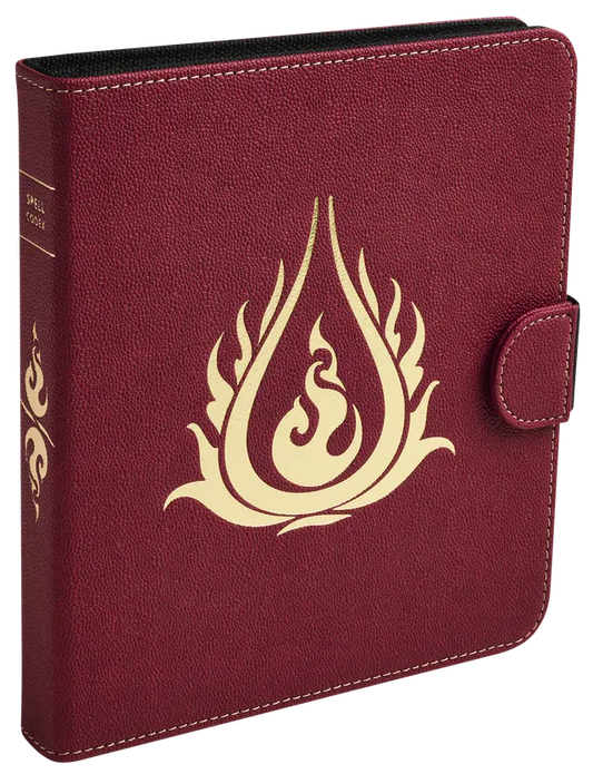 Dragon Shield - Spell Codex - Blood Red