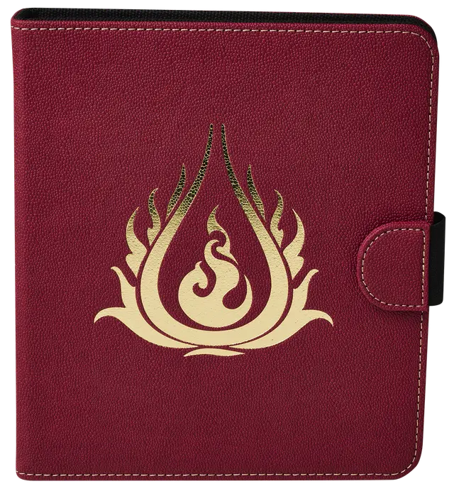Dragon Shield - Spell Codex - Blood Red