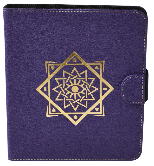 Dragon Shield - Spell Codex - Arcane Purple
