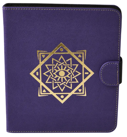 Dragon Shield - Spell Codex - Arcane Purple
