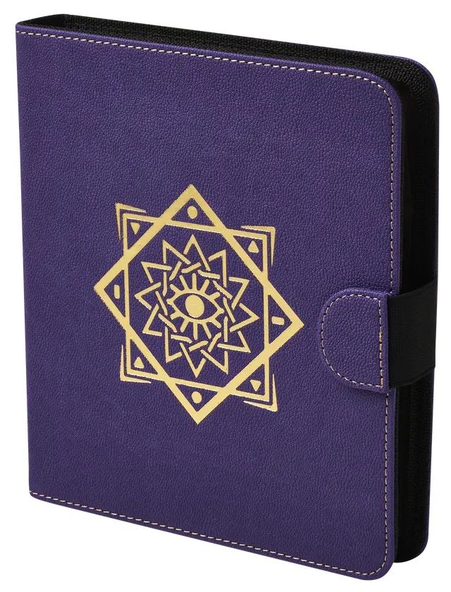 Dragon Shield - Spell Codex - Arcane Purple