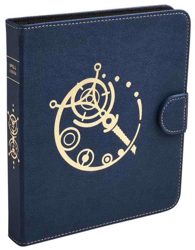 Dragon Shield - Spell Codex - Midnight Blue