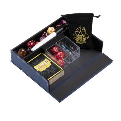 Dragon Shield - Dice Companion - Midnight Blue