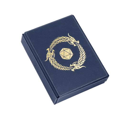 Dragon Shield - Dice Companion - Midnight Blue