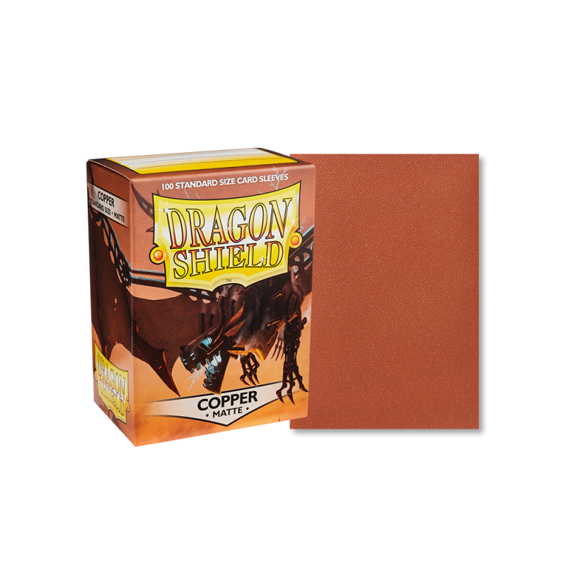 Dragon Shield - Standard Matte Sleeves Copper (100)