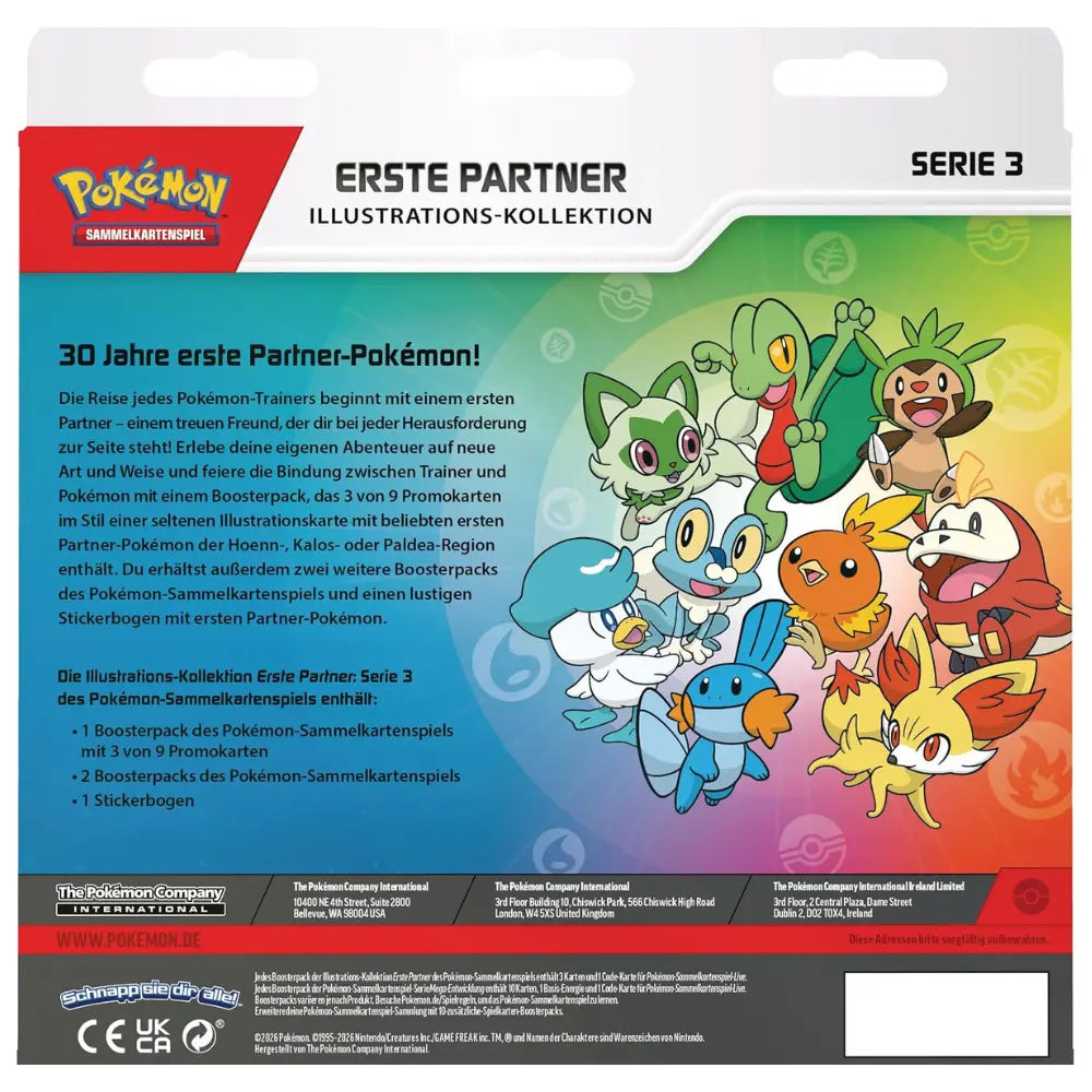 PKM - First Partner Booster Collection #3 - EN
