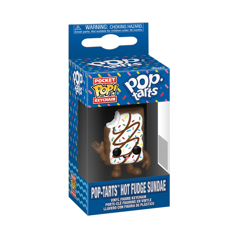 Funko POP! Keychain: KELLOGGS - Pop Tart's - Hot Fudge Sundae
