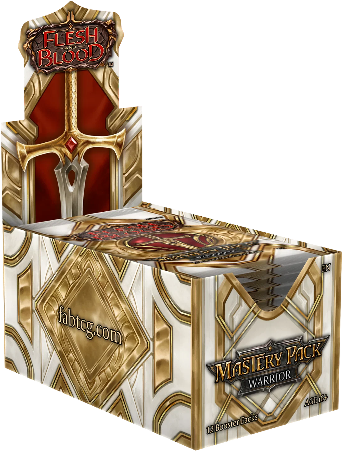 Flesh & Blood TCG - Mastery Pack Warrior Booster Box