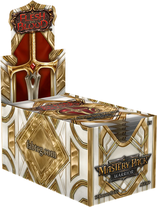 Flesh & Blood TCG - Mastery Pack Warrior Booster Box