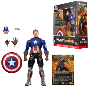 Marvel Legends Series Marvel Super Heroes Magic: The Gathering Captain America (Avengers: Twilight)