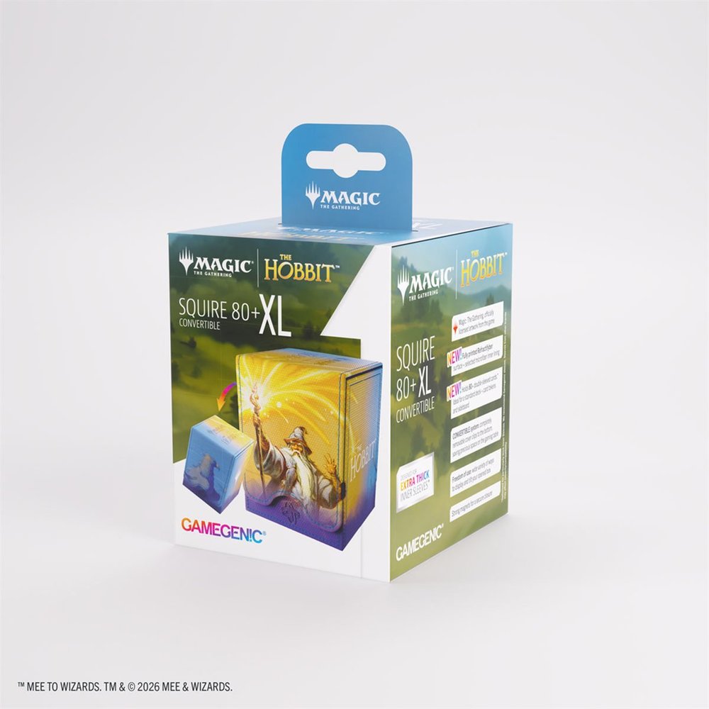Gamegenic -  Magic: The Gathering | The Hobbit Squire 80+ XL - Gandalf, Goblin's Bane/The Lord of the Eagles