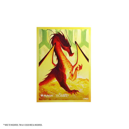 Gamegenic -  Magic: The Gathering | The Hobbit Premium Art Sleeves - Smaug the Golden
