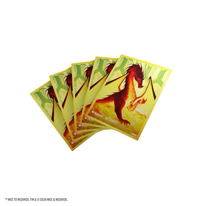Gamegenic -  Magic: The Gathering | The Hobbit Premium Art Sleeves - Smaug the Golden