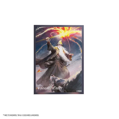 Gamegenic -  Magic: The Gathering | The Hobbit Premium Art Sleeves - Gandalf, Shadow's Foe