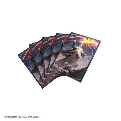 Gamegenic -  Magic: The Gathering | The Hobbit Premium Art Sleeves - Gandalf, Shadow's Foe