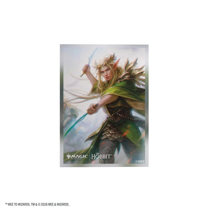 Gamegenic -  Magic: The Gathering | The Hobbit Premium Art Sleeves - Thranduil, Sindarin Liege