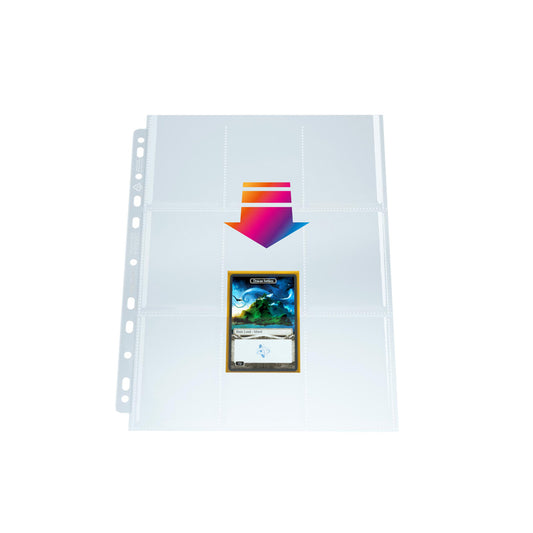 Gamegenic - Ultrasonic 9-Pocket Pages Toploading