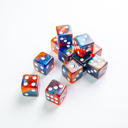 Gamegenic - Galaxy Series - Mars - D6 Dice Set 12 mm (36 pcs)