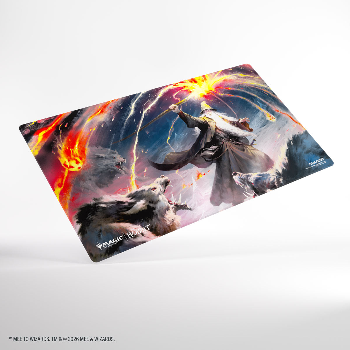 Gamegenic - 	Magic: The Gathering | The Hobbit Shiny Playmat - Gandalf, Shadow's Foe