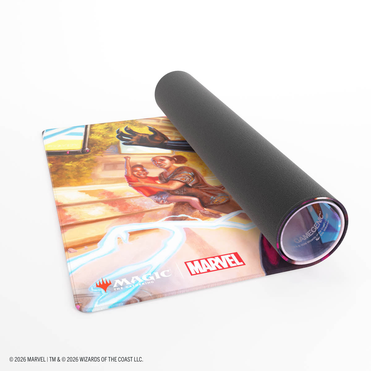 Magic: The Gathering | Marvel Super Heroes Shiny Playmat - Striking Black Panther