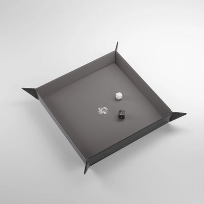Gamegenic - Magnetic Dice Tray Square Black/Gray