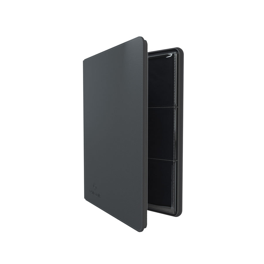 Zip-up Ring Binder Slim Black