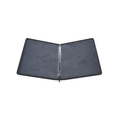 Zip-up Ring Binder Slim Black