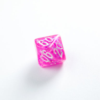 Candy-like Series - Rasberry - RPG Dice Set (7pcs)