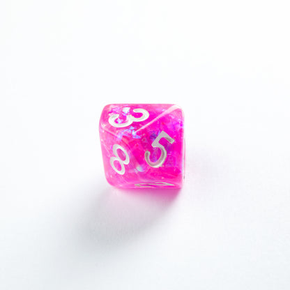 Candy-like Series - Rasberry - RPG Dice Set (7pcs)