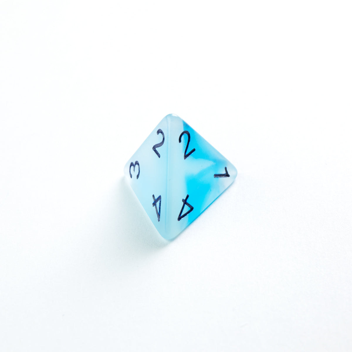 Glow Series - Icy Crumbs - RPG Dice Set (7 pcs)