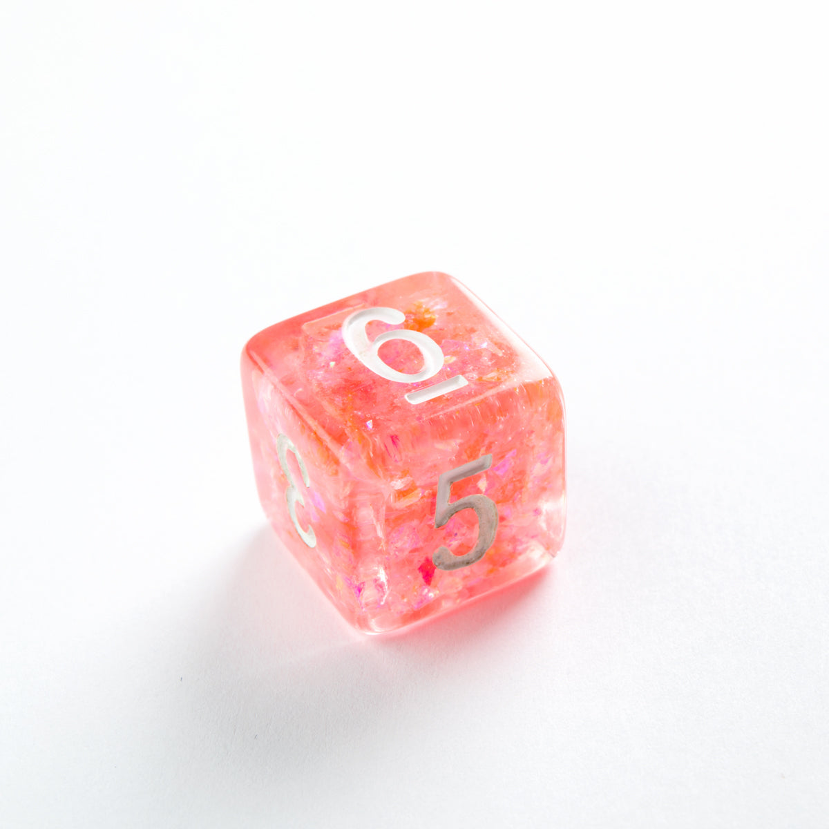 Candy-like Series - Peach - RPG Dice Set (7pcs)